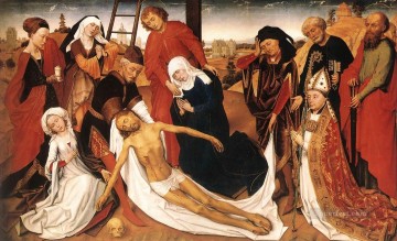  Weyden Art Painting - Lamentation Netherlandish painter Rogier van der Weyden